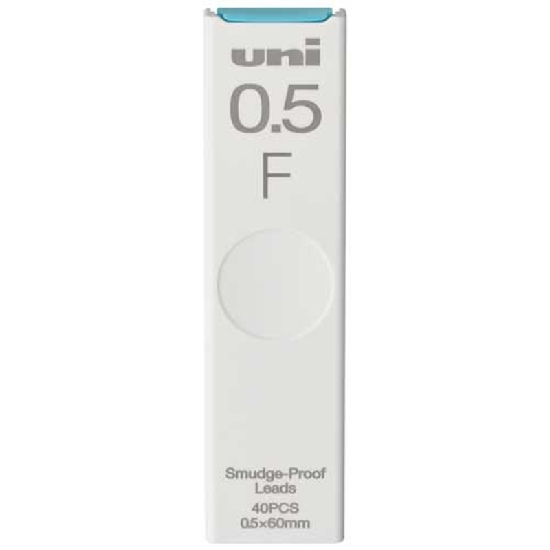 三菱鉛筆 シャープ替芯F 0.5mm40本 ULS0540F 1個（ご注文単位1個）【直送品】