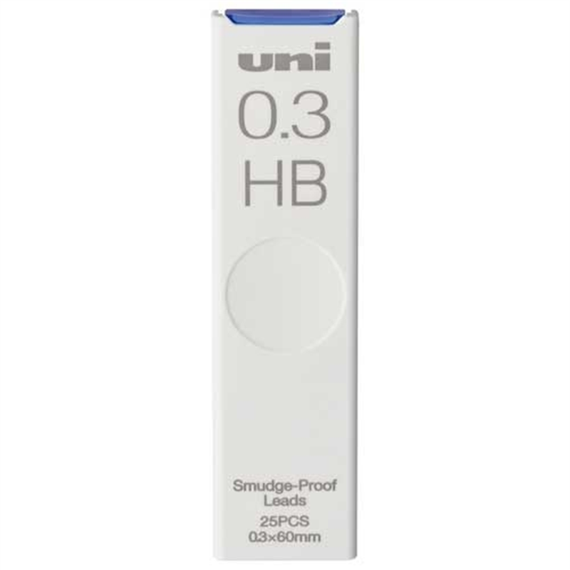 三菱鉛筆 シャープ替芯HB 0.3mm25本 ULS0325HB 1個（ご注文単位1個）【直送品】