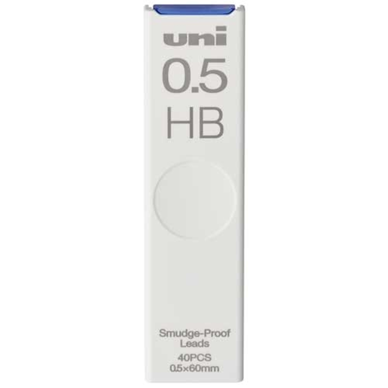 三菱鉛筆 シャープ替芯HB 0.5mm40本 ULS0540HB 1個（ご注文単位1個）【直送品】