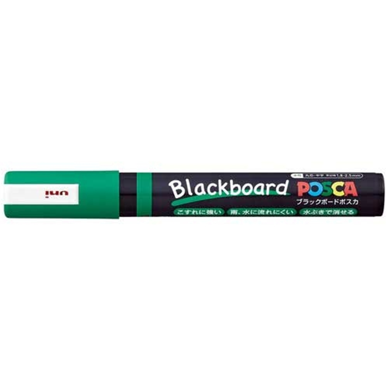 三菱鉛筆 ブラックボードポスカ PCE-200-5M 1P.6 緑 1個(ご注文単位1個)【直送品】