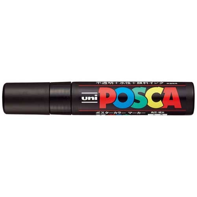 三菱鉛筆 ポスカ PC-17K.24 極太 黒 1個(ご注文単位1個)【直送品】