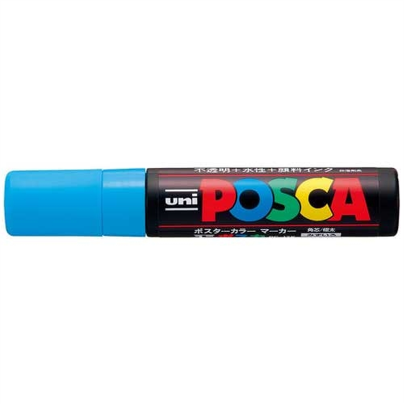 三菱鉛筆 ポスカ PC-17K.8 極太 水 1個（ご注文単位1個）【直送品】