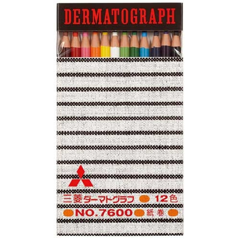 三菱鉛筆 油性ダーマト鉛筆 K760012C 1個（ご注文単位1個）【直送品】