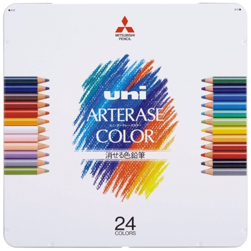 三菱鉛筆 ユニ アーテレーズカラー24色 UAC24C 1個（ご注文単位1個）【直送品】