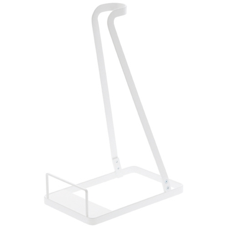 山崎実業 スティッククリーナースタンド ホワイト 1個（ご注文単位1個）【直送品】