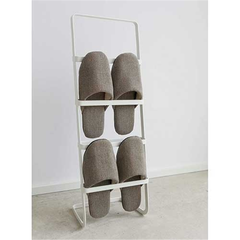 山崎実業 スリッパスタンド スマート ホワイト 02295 1個(ご注文単位1個)【直送品】