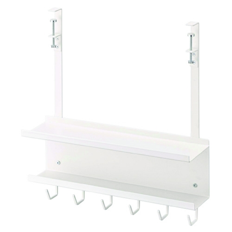 山崎実業 デスク下ケーブル&ルーター収納ラック 1個(ご注文単位1個)【直送品】