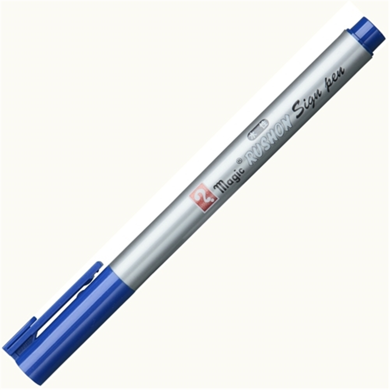 寺西化学工業 ラッションサインペン 青 MRSS-T3 1個(ご注文単位1個)【直送品】
