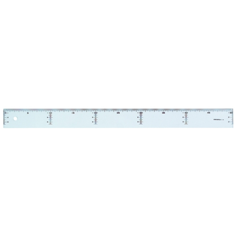 西敬 直定規 NA-5030 50cm 1個（ご注文単位1個）【直送品】