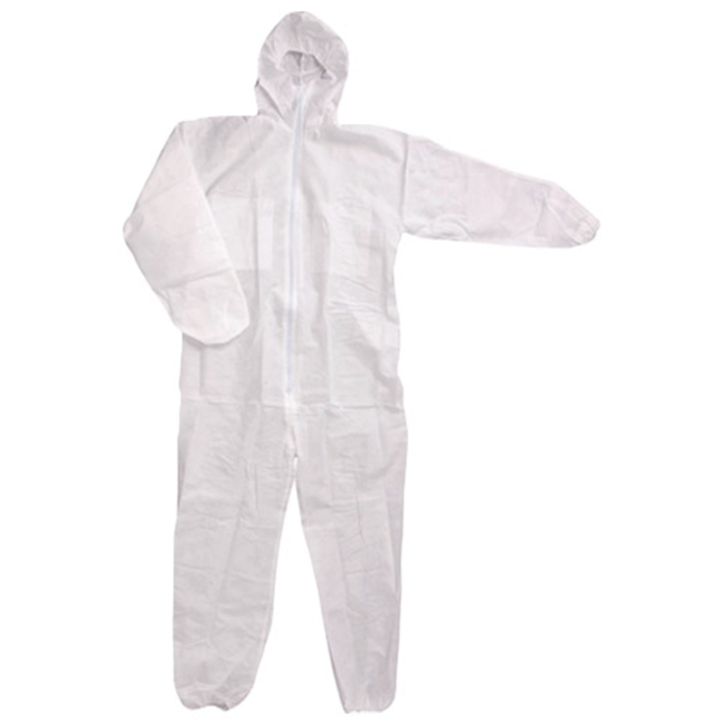 川西工業 不織布つなぎ服防じんタイプ#7017 3L 1個（ご注文単位1個）【直送品】