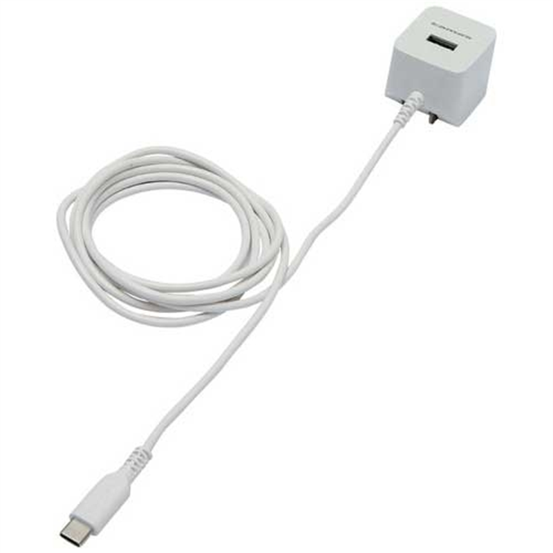 多摩電子工業 Type-C AC充電器 2.4A 1.5m TA77CUW 1個(ご注文単位1個)【直送品】