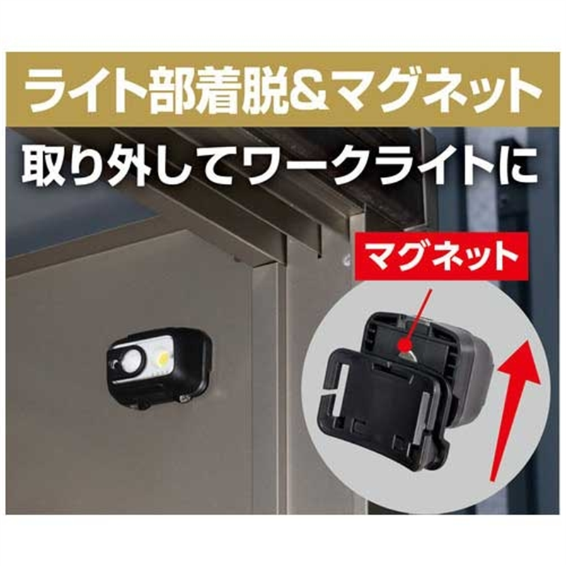 朝日電器 LEDヘッドライト DOP-HD710 1個(ご注文単位1個)【直送品】