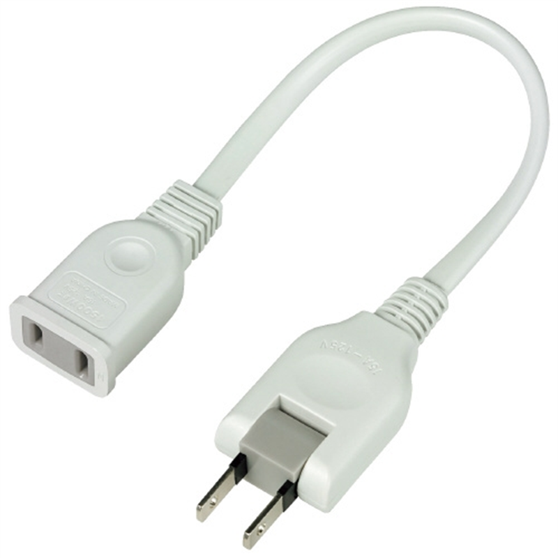 朝日電器 ちょっとコード20cm W-1502NB(W) 1個（ご注文単位1個）【直送品】