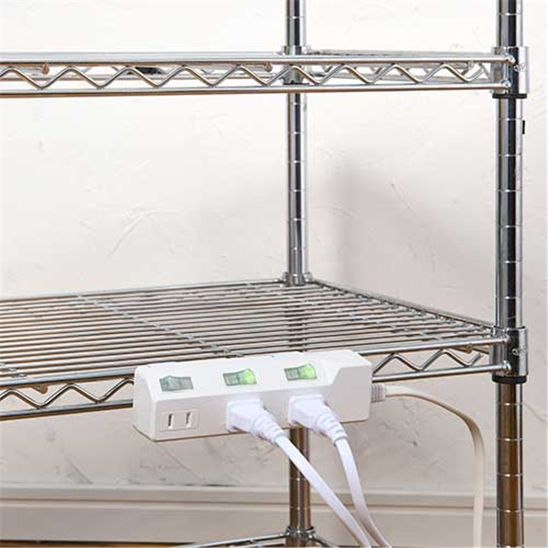 朝日電器 耐雷SW付タップ 3個口 5m WLK-35S(W) 1個(ご注文単位1個)【直送品】