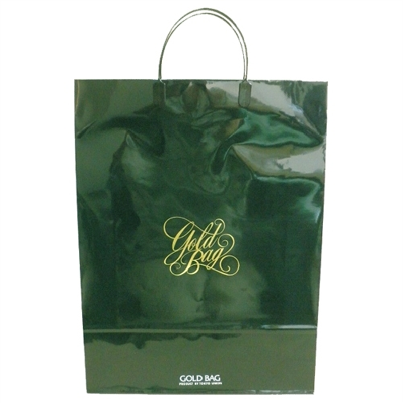 東京ユニオン ゴールドバッグ手提袋 L NO.045 緑 1個(ご注文単位1個)【直送品】