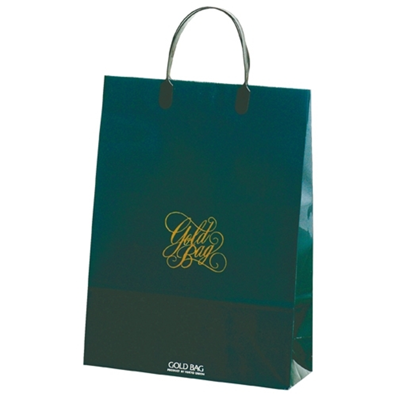 東京ユニオン ゴールドバッグ手提袋 M NO.025 緑 1個(ご注文単位1個)【直送品】