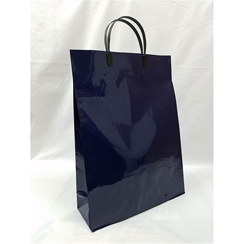 東京ユニオン ラミネートバッグ 011 大 紺 5枚 1個(ご注文単位1個)【直送品】