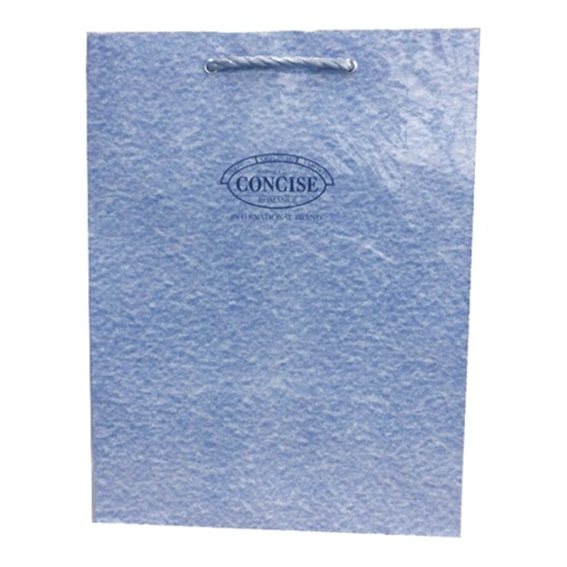 東京ユニオン 手提袋 コンサイス No820C 大 ブルー 1個（ご注文単位1個）【直送品】