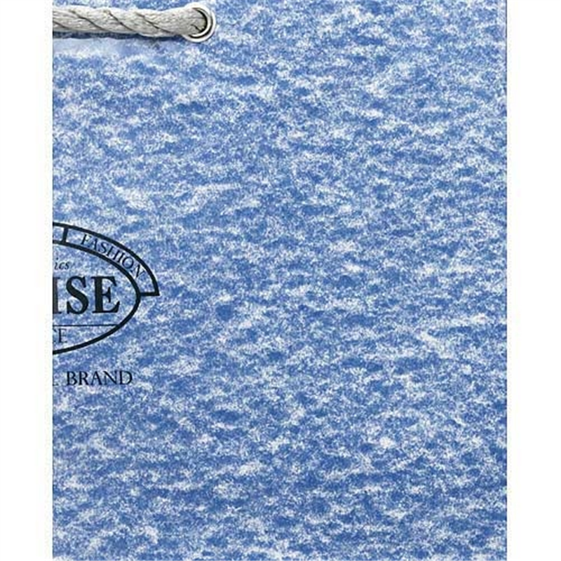 東京ユニオン 手提袋 コンサイス No820C 大 ブルー 1個(ご注文単位1個)【直送品】