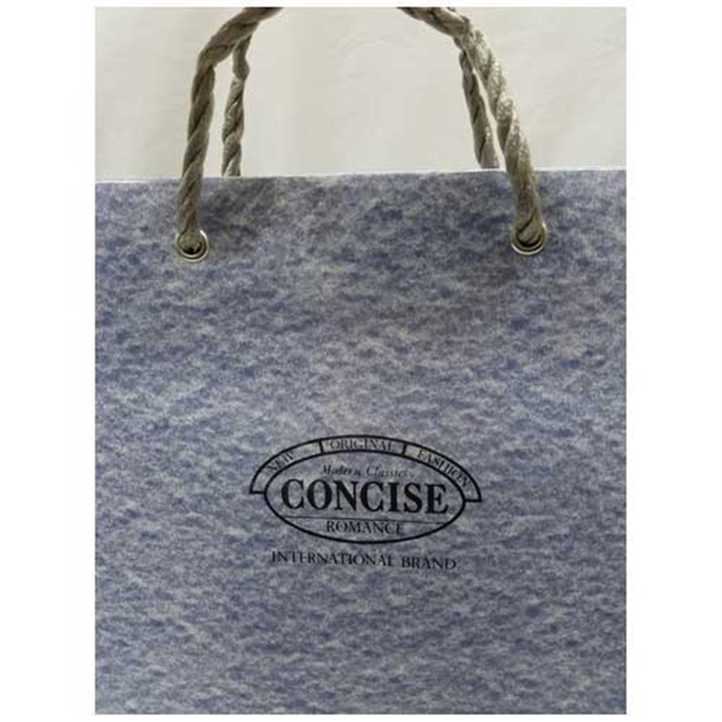 東京ユニオン 手提袋 コンサイス No820C 大 ブルー 1個(ご注文単位1個)【直送品】