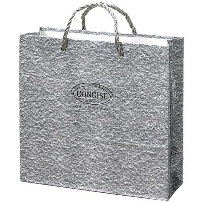 東京ユニオン 手提袋 コンサイス No825B 小 グレー 1個(ご注文単位1個)【直送品】