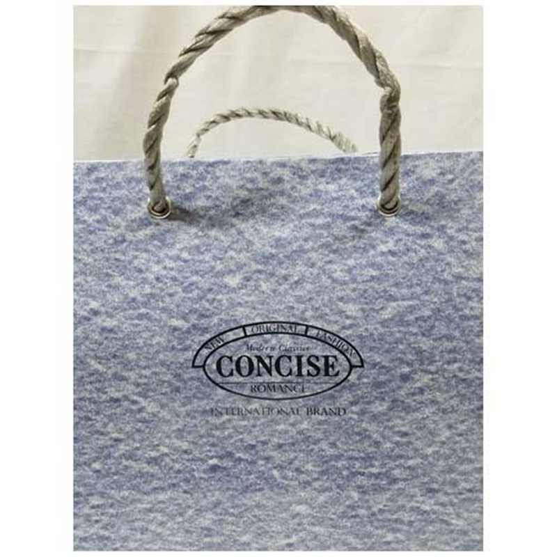 東京ユニオン 手提袋 コンサイス No825C 小 ブルー 1個(ご注文単位1個)【直送品】