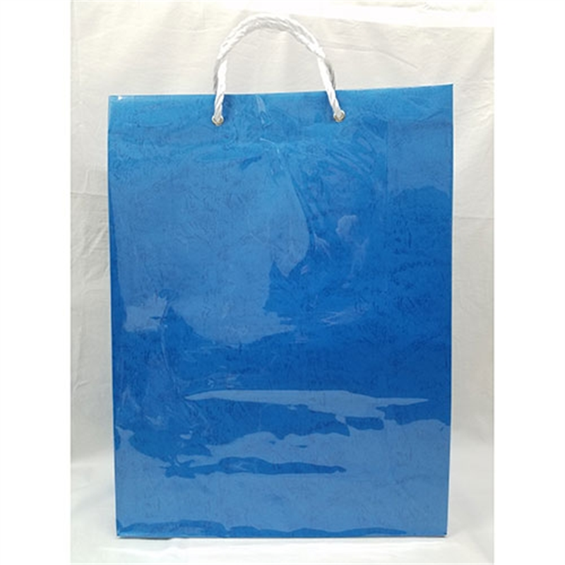 東京ユニオン 手提袋 大コンテナ No-180 あお 1個（ご注文単位1個）【直送品】