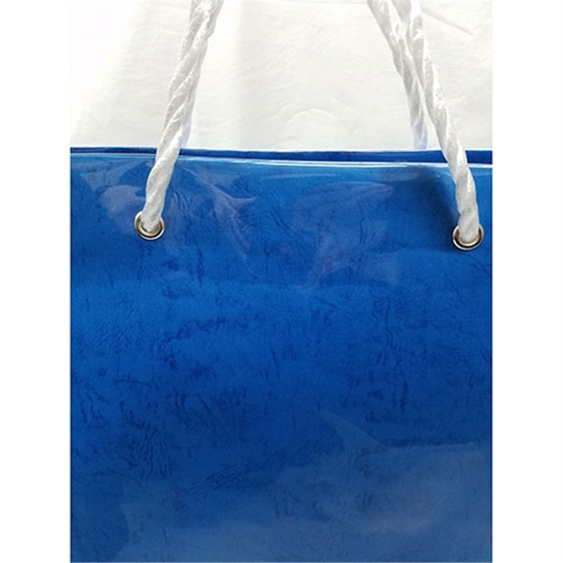 東京ユニオン 手提袋 大コンテナ No-180 あお 1個(ご注文単位1個)【直送品】