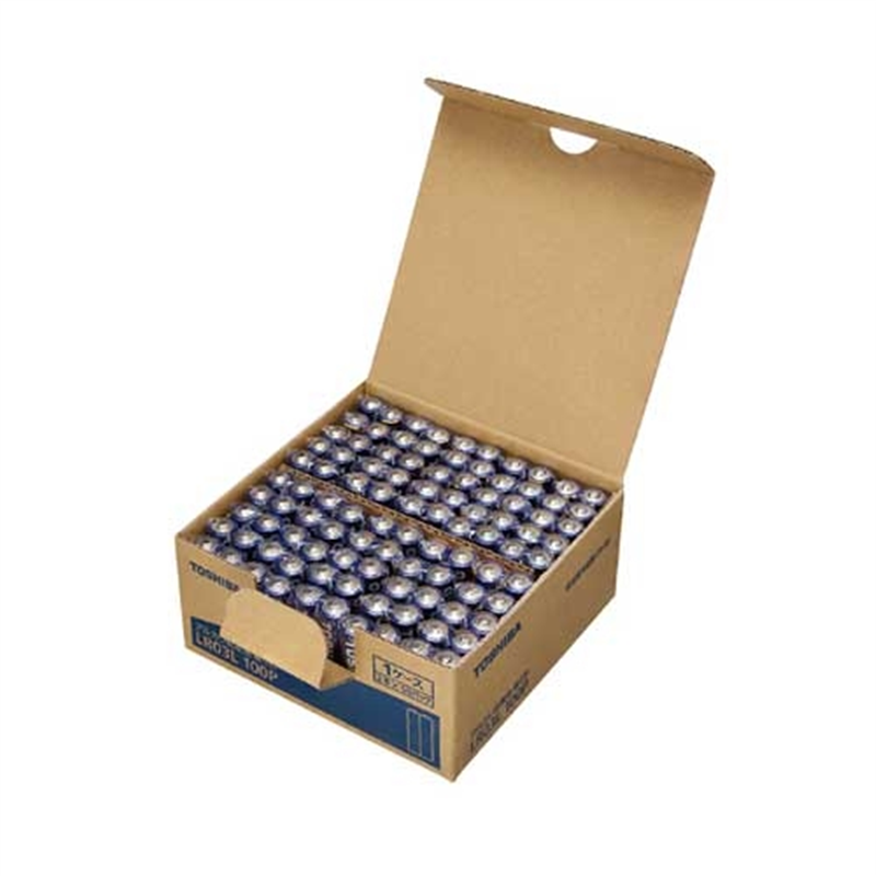 東芝 東芝アルカリ乾電池 単4形 2本×50パック 1個（ご注文単位1個）【直送品】