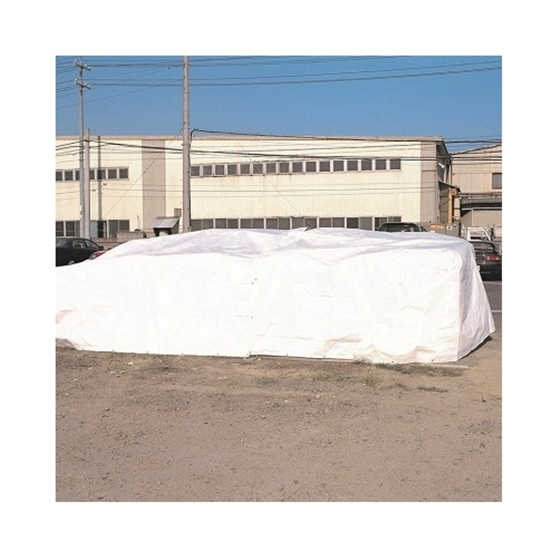 萩原工業 PE防炎シート 1.8m×3.6m 1個（ご注文単位1個）【直送品】