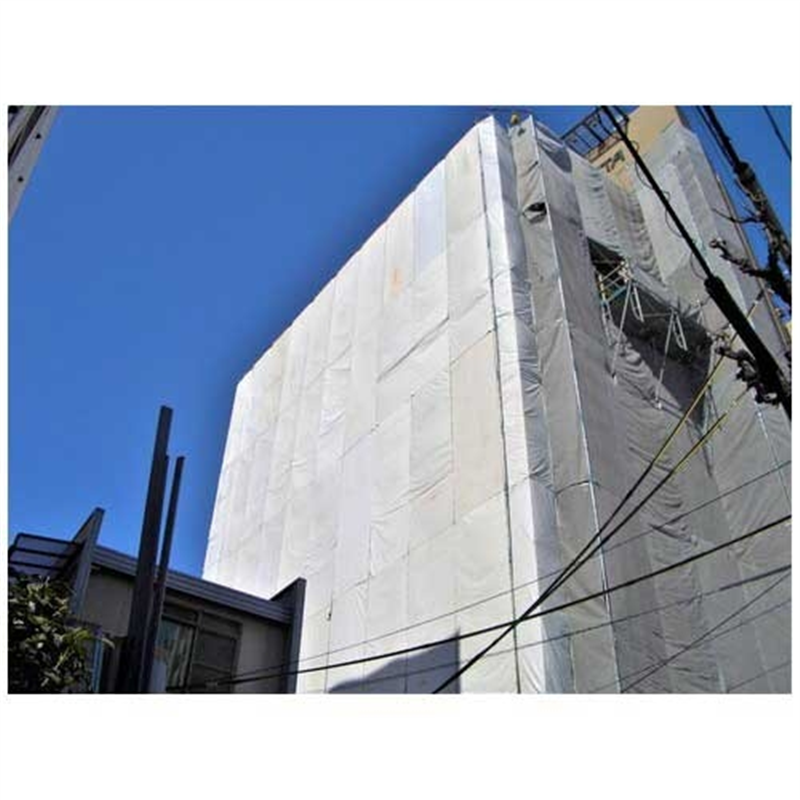 萩原工業 PE防炎シート 3.6m×5.4m 1個（ご注文単位1個）【直送品】