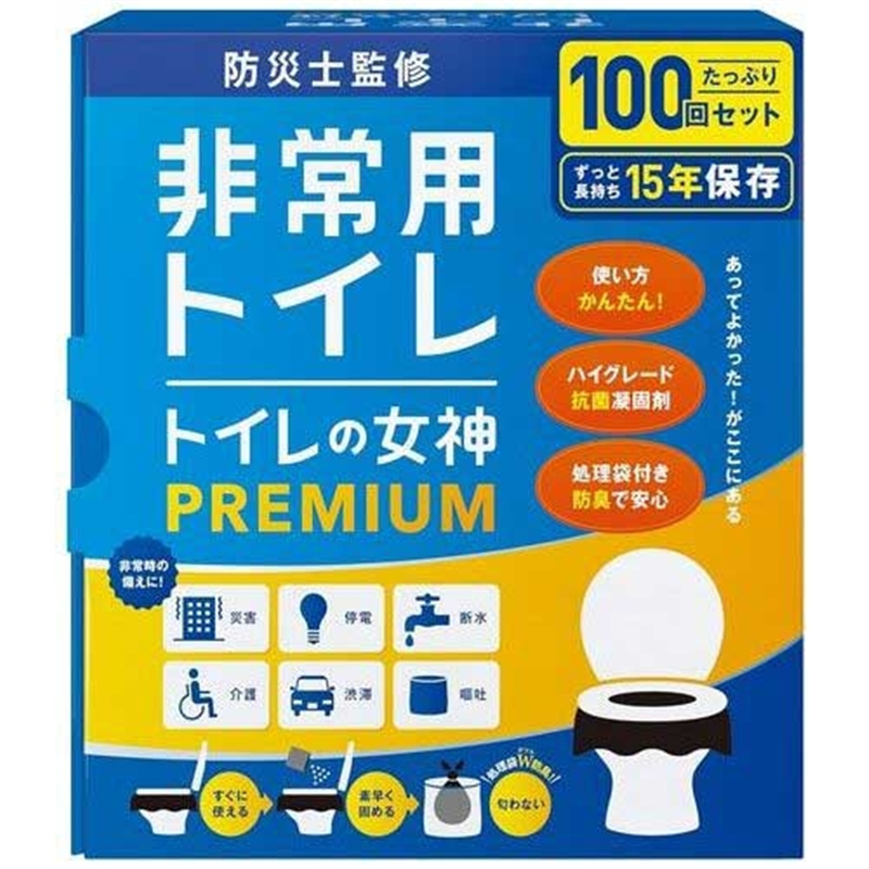 福岡商事 トイレの女神PREMIUM 100回用 1個（ご注文単位1個）【直送品】