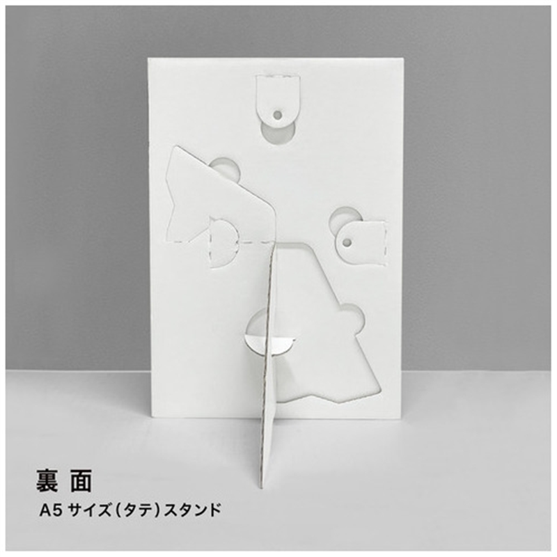 友屋 リピッタスタンドA5 ホワイト2枚入62574A5W 1個(ご注文単位1個)【直送品】