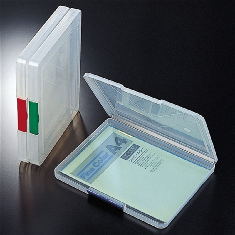 和泉化成 ファイルケース 3579 A4L クリアー 1個(ご注文単位1個)【直送品】