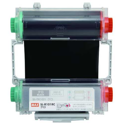 マックス ビーポップインクリボン SL-R101RCクロ（ご注文単位1個）【直送品】