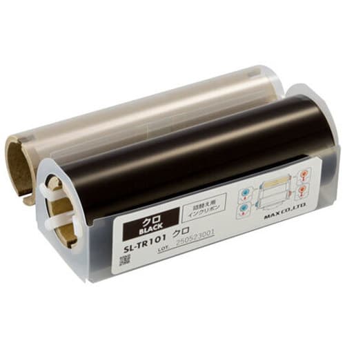 マックス ビーポップ 詰替インクリボン SL-TR101クロ（ご注文単位1個）【直送品】