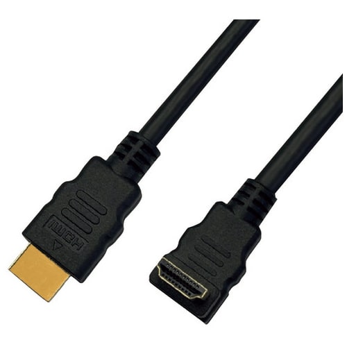 ルーメン 高速L型HDMIケーブル 2m 上向き（ご注文単位1本）【直送品】