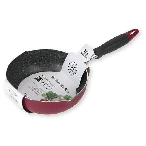 MISM IHマーブル深フライパン 20cm（ご注文単位1個）【直送品】