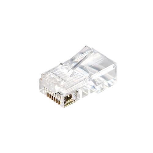 エレコム 自作用RJ45コネクター LD-RJ45T100V2 100個/袋（ご注文単位1袋）【直送品】