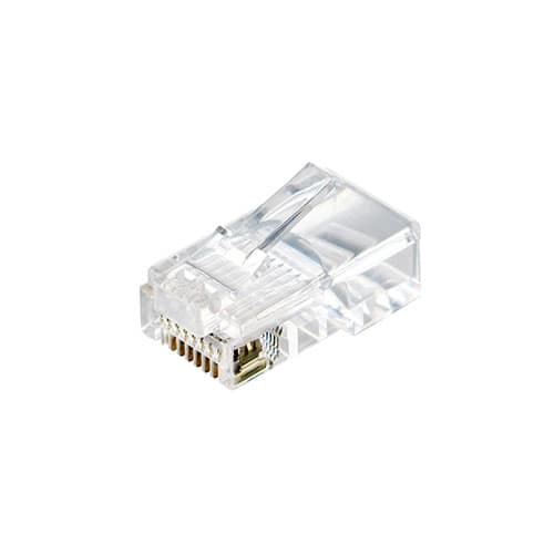 エレコム 自作用RJ45コネクター LD-RJ45T10A2 10個/袋（ご注文単位1袋）【直送品】