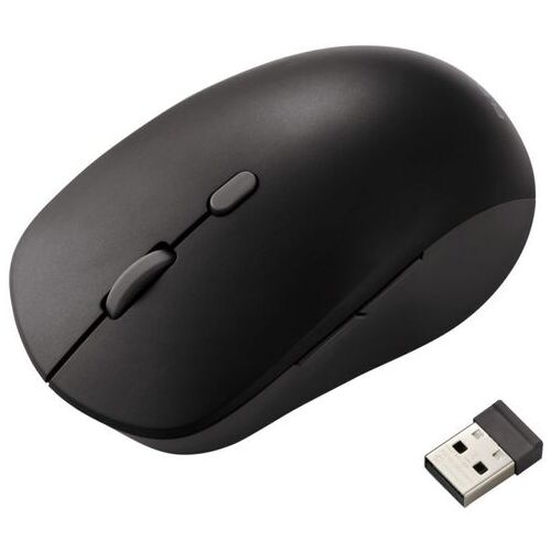 エレコム OSMOD Six 静音マルチマウスM-MY30MBSXBK(ご注文単位1個)【直送品】