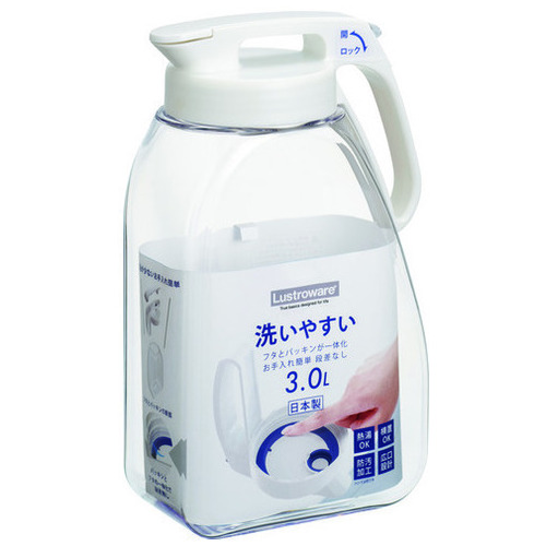 岩崎工業 シームレスピッチャー3.0リットル 1個（ご注文単位1個）【直送品】
