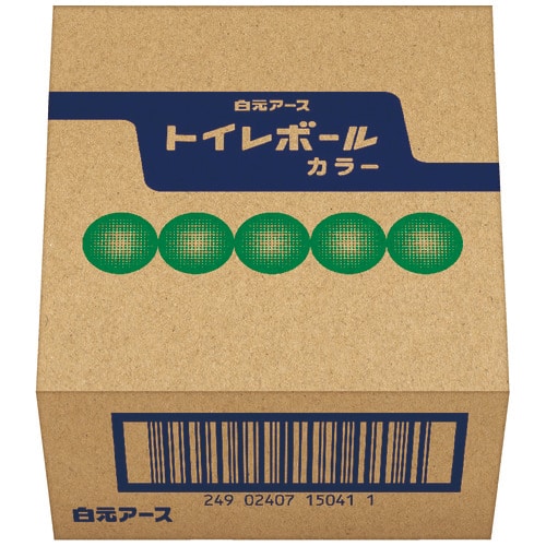 白元アース トイレボールカラー 10袋/セット(ご注文単位1セット)【直送品】