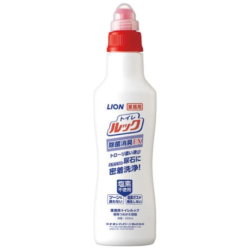 ライオン 業務用トイレルック 専用つめかえ容器420ml（ご注文単位1個）【直送品】