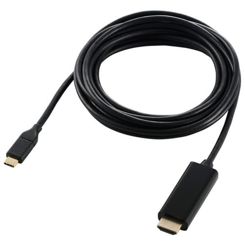 エレコム Type-C-HDMIケーブル 3m CAC-CHDMI30BK3(ご注文単位1個)【直送品】