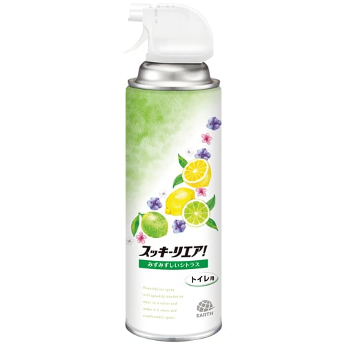 アース製薬 トイレのスッキーリエア! シトラス 350mL（ご注文単位1個）【直送品】