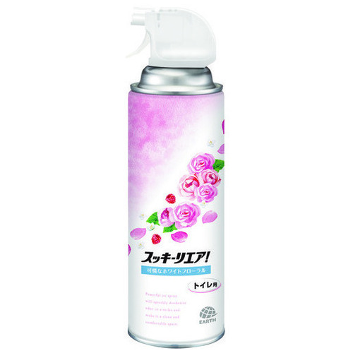 アース製薬 トイレのスッキーリエア! Wフローラル350mL（ご注文単位1個）【直送品】