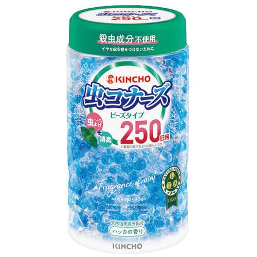 大日本除虫菊 虫コナーズビーズタイプ 250日 ハッカ（ご注文単位1個）【直送品】