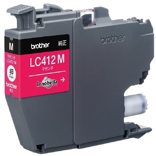 ブラザー インクカートリッジ LC412M（ご注文単位1個）【直送品】