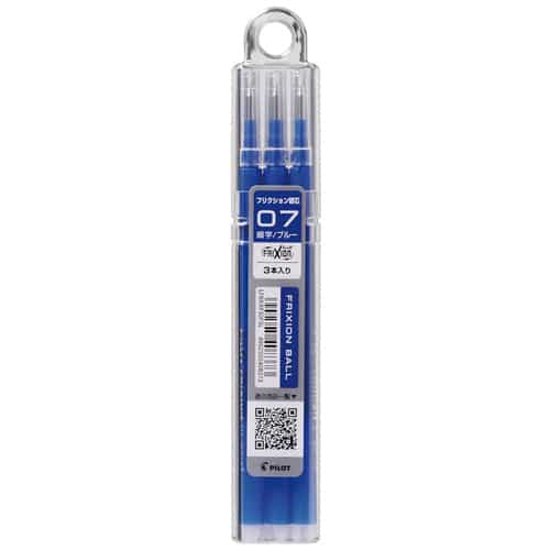 パイロット フリクション替芯07LFBKRF30F3L 青 30本/セット（ご注文単位1セット）【直送品】